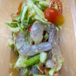 ตำแตงกุ้งสดปลาร้า