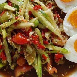 ตำแตงไข่ต้ม