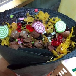 เครป 5 ไส้ แป้งชาโคล