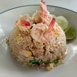 ข้าวผัด-หมู+กุ้ง