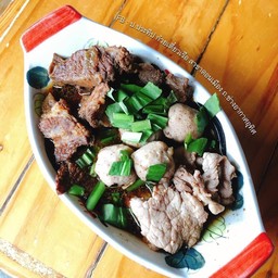 รวมเนื้อลวก