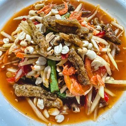 ตำโคราช (ตำไทยใส่ปลาร้า)