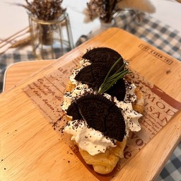 ครอฟเฟิลโอริโอ้ craffle oreo