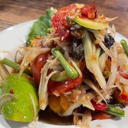 ยำขนมจีนแซ่บเวอร์ สายกลาง