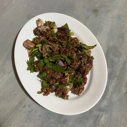 ลาบวัวดิบ(สับ)