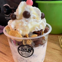 โอริโอ้นมสด ปังเย็น วิปครีม