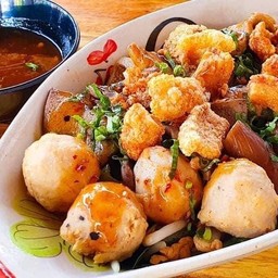 ลวกจิ้มรวมหมู