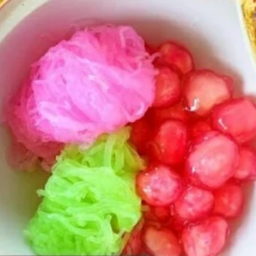 ทับทิมกรอบ+ซาหริ่ม