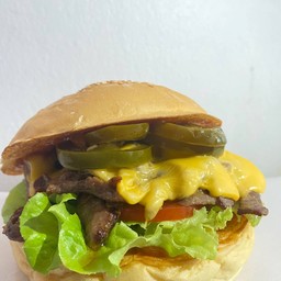 Philly Cheesesteak Burger