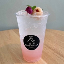 ลิ้นจี่กุหลาบโซดา