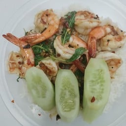 เจ๊ เปิ้ล กระเพราถาด