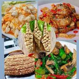 หมูกรอบ หางหมู อบโอ่งรามอินทรา21
