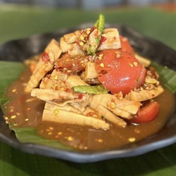 โปรตำหน่อไม้โครตนัวววว(ปลาร้า)