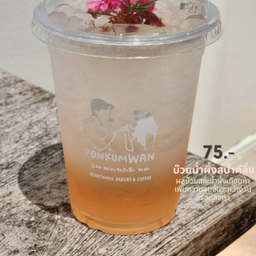 Honey plum soda