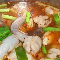 ต้มแซ่บเครื่องในหมู