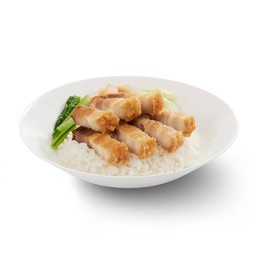 ข้าวหมูกรอบ