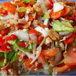 ยำวุ้นเส้นโบราณ