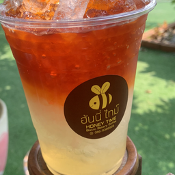 ชาไทยน้ำผึ้งมะนาว