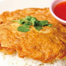 ไข่เจียวราดข้าว
