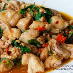 ข้าวพริกแกงไก่