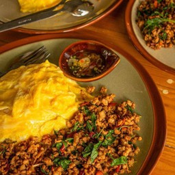 กะเพราเนื้อสับ