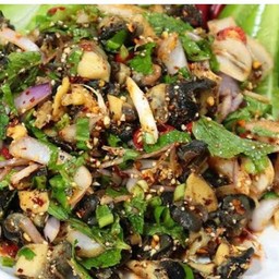 ลาบหอยเชอรี่