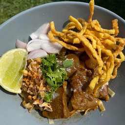 ขนมเส้นข้าวซอย บ้านอุ้ยป้อ