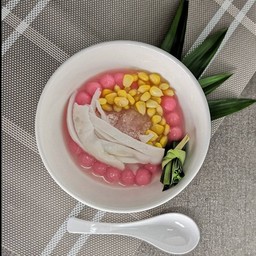 เต้าฮวยอัลมอนด์ มะพร้าวเกร็ดหิมะ