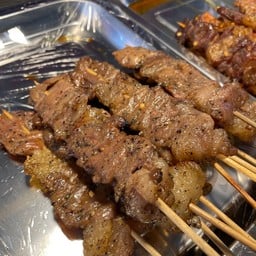 เนื้อย่างโคขุน&แมลงทอด ท่าอิฐ/ไทรม้า