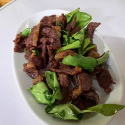 เนื้อแดดเดียวทอด