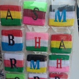 ผ้ารัดข้อมือ คละลาย