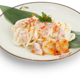 อุด้งผัดครีมซอสหอยเชลล์