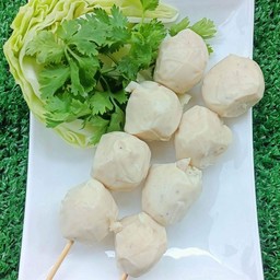 ลูกชิ้นเอ็นหมู ทอด