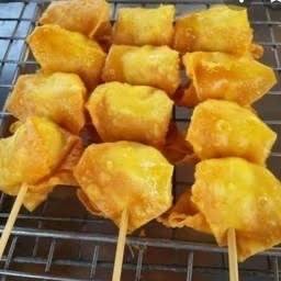 เกี้ยวห่อไข่นกกระทาทอด