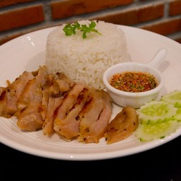 ข้าวหมูย่าง