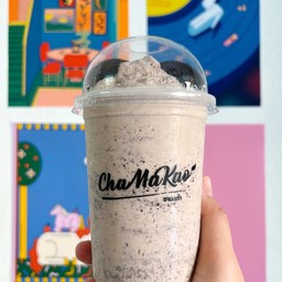 นมหมีปั่นโอริโอ้