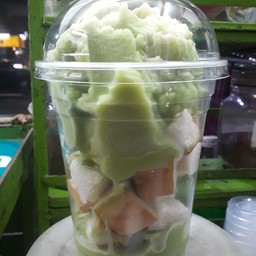 ชาเขียวปังเย็น