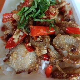 หมูกรอบพริกเกลือ เป็นกับข้าว