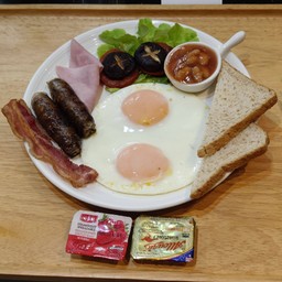 อิงลิช เบรคฟาสต์+กาแฟ