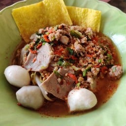เตี๋ยวท้ายซอย ก๋วยเตี๋ยวหมูต้มยำ&น้ำใส มีรีวิวในTiktok ไม่มีสาขา