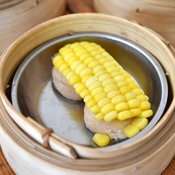 ข้าวโพดหวานแต้มกุ้ง