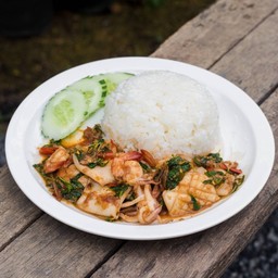 ผัดกระเพราทะเล