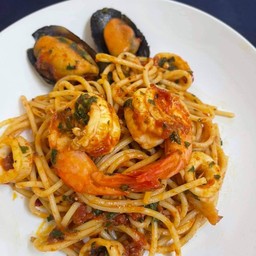 Spaghetti Sea food Italian