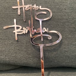 ป้ายอะคริลิคHappy Birthday