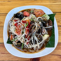 ตำซั่วปูปลาร้า แซ่บๆแต่รักสุขภาพ