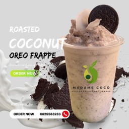 โอริโอ้ มะพร้าวเผาปั่นนมสด