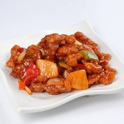 หมูคูโรบูตะผัดเปรี้ยวหวาน