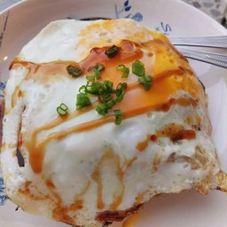 ข้าวหน้าไข่ราดซอสเทอริยากิ ไข่2ใบ