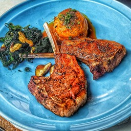 Grilled premium Australian Lamb loin