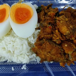 ข้าวไข่ต้ม+อาหารตามสั่ง